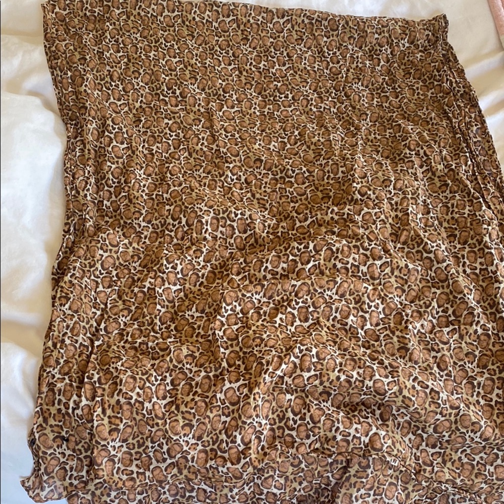 RBG leopard print scarf